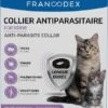 Francodex Collier Antiparasitaire Icaridine Chat 35 Cm