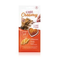 Cat It Creamy Au Poulet Chat 4 X 10 G