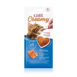 Cat It Creamy Au Saumon Chat 4 X 10 G