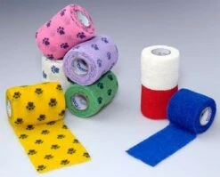 Bandes Cohésives 7.5 Cm Empreinte Blanche