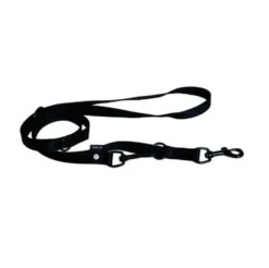 Martin Sellier Laisse 3 Positions Nylon Noir 2 M
