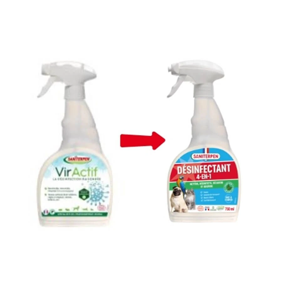 Saniterpen Désinfectant 4-en-1 750 Ml 2 Saniterpen Désinfectant 4-en-1 750 Ml – Image 2