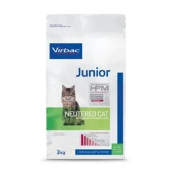 Virbac Veterinary HPM Junior Neutered Cat 3 Kg 8 Virbac Veterinary HPM Junior Neutered Cat 3 Kg -Trixie Boutique 360055 bag hpm neutered cat junior 3kg face