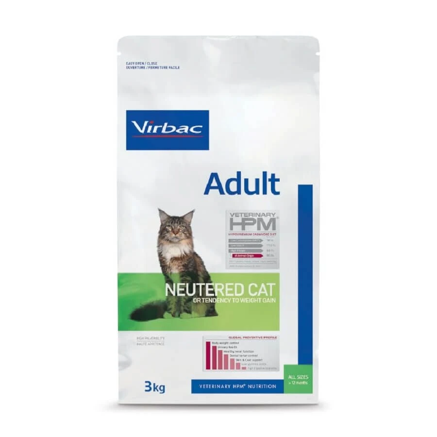 Virbac Veterinary HPM Adult Neutered Cat 3 Kg 4 Virbac Veterinary HPM Adult Neutered Cat 3 Kg – Image 4