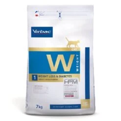 Virbac Veterinary HPM Weight Loss & Diabetes W1 Chat 7 Kg