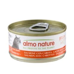 Almo Nature Chat Jelly HFC Saumon Carotte 24 X 70 G