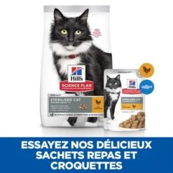 Hill's Science Plan Feline Mature Sterilised Pack Mixte Sachets 12 X 85 G -Trixie Boutique 52742073118 5 science plan chat g mature sterilised sachets repas poulet
