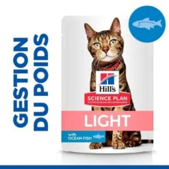 Hill's Science Plan Feline Adult Light Pack Mixte Sachets 12 X 85 G -Trixie Boutique 52742211909 4 science plan chat adulte light sachet repas pack mixte poulet poisson