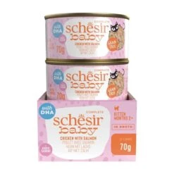 Schesir Baby Filets Au Poulet Saumon Chaton 12x70 G