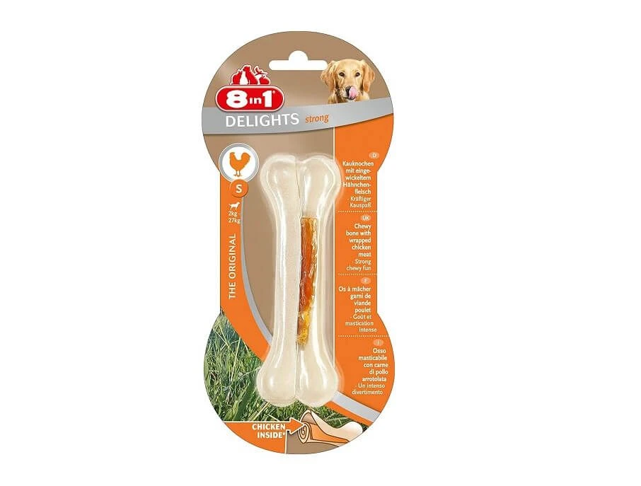 8in1 Friandises Os Delights Strong Chien S 55 G 1 8in1 Friandises Os Delights Strong Chien S 55 G