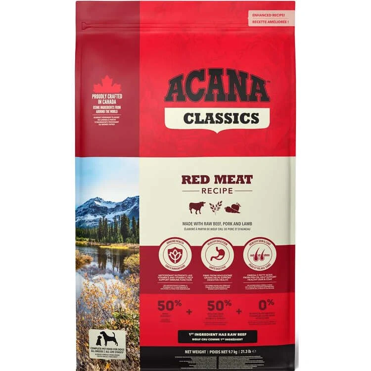 Acana Classics Red Meat Chien 14.5 Kg 1 Acana Classics Red Meat Chien 14.5 Kg