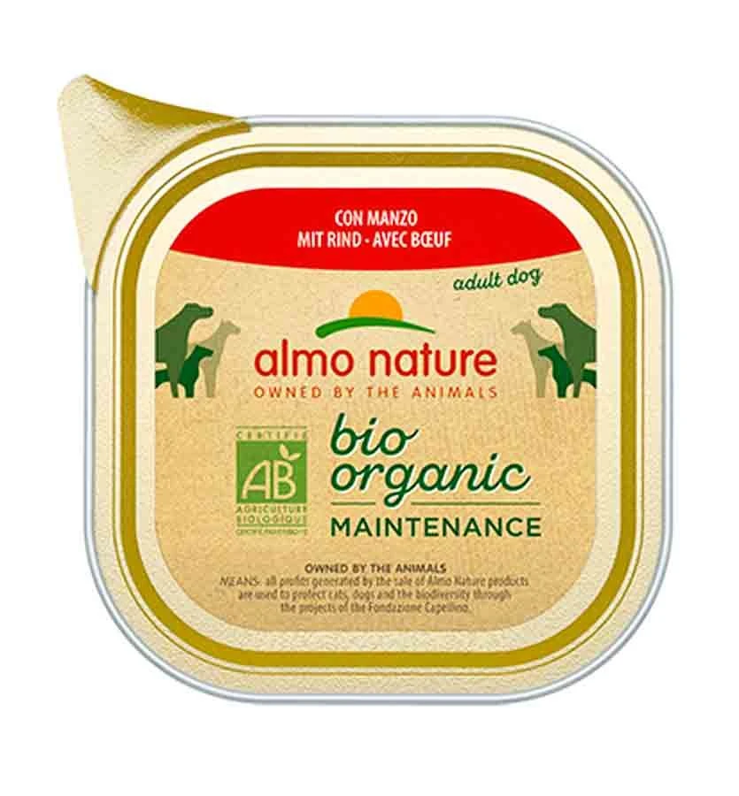 Almo Nature Chien Bio Maintenance Boeuf 32 X 100 G 1 Almo Nature Chien Bio Maintenance Boeuf 32 X 100 G