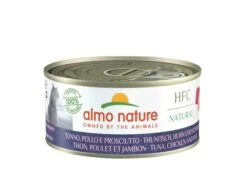 Almo Nature Chat Natural HFC Thon Poulet Et Jambon 24 X 150 G