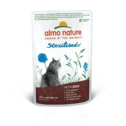 Almo Nature Chat Functional Sterilised Bœuf 30 X 70 G