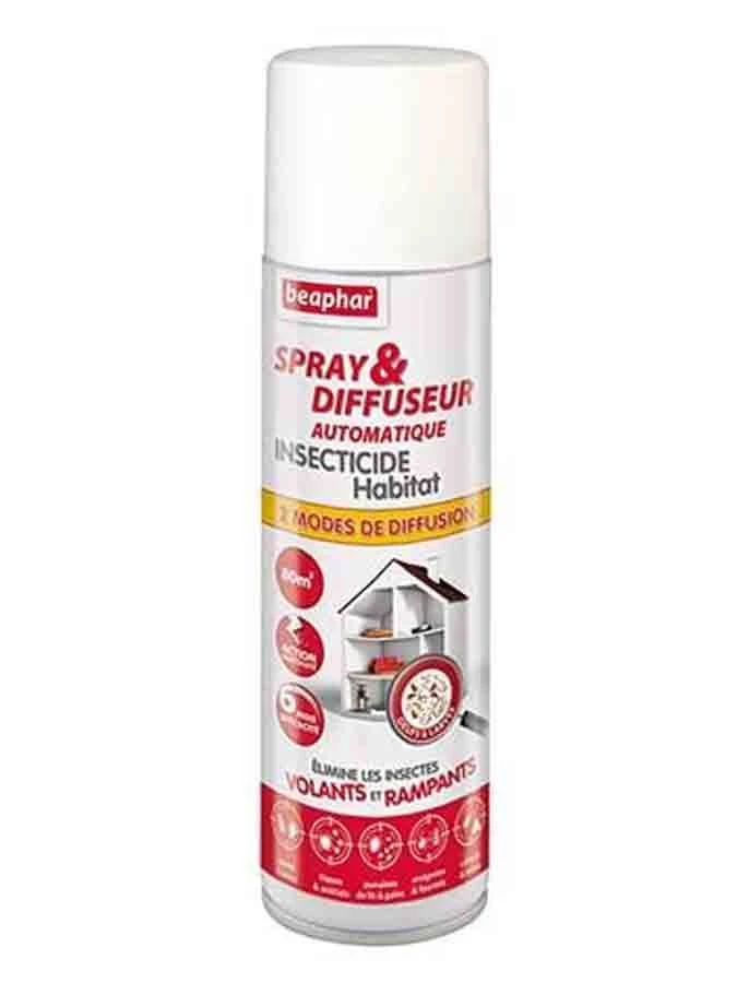 Beaphar Spray & Diffuseur Automatique Insecticide Habitat 250 Ml 1 Beaphar Spray & Diffuseur Automatique Insecticide Habitat 250 Ml