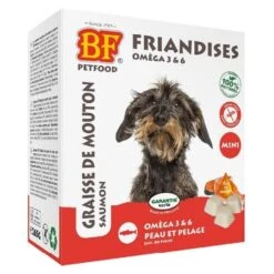 Biofood Bonbons Peau Et Pelage Au Saumon Chien Mini 265 G
