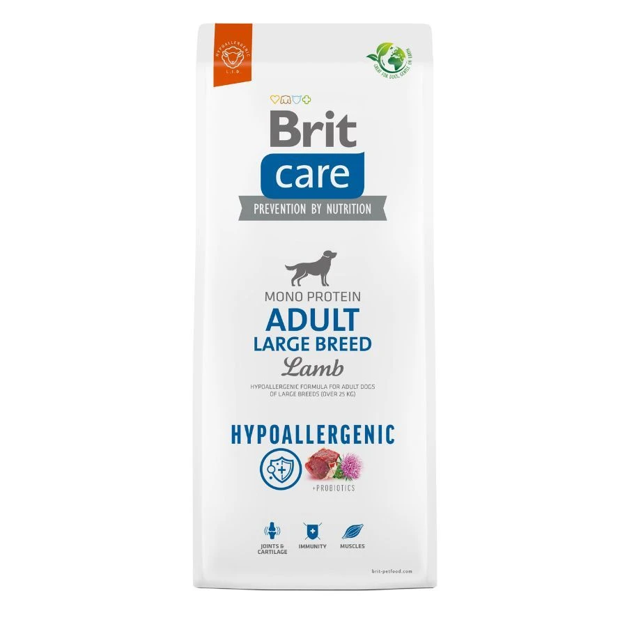 Brit Care Hypoallergenic Chien Adulte Grande Race Agneau Et Riz 12 Kg 1 Brit Care Hypoallergenic Chien Adulte Grande Race Agneau Et Riz 12 Kg