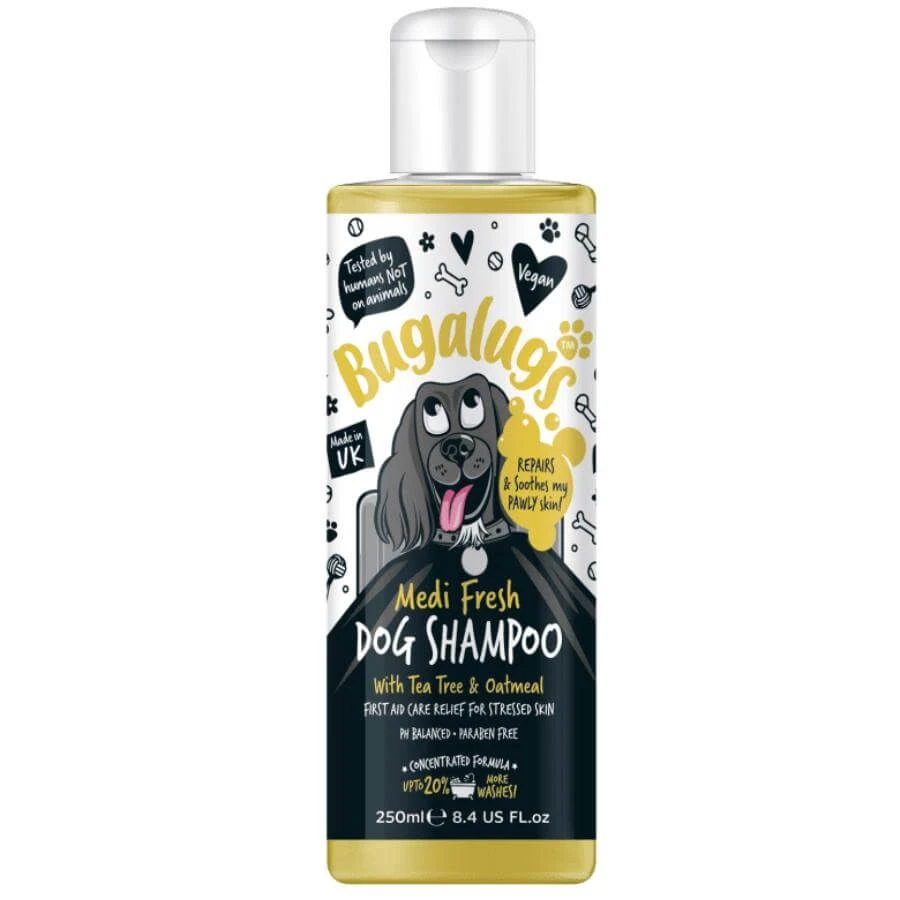 Bugalugs Shampoing Medi Fresh Anti-démangeaisons Chien 250 Ml 1 Bugalugs Shampoing Medi Fresh Anti-démangeaisons Chien 250 Ml