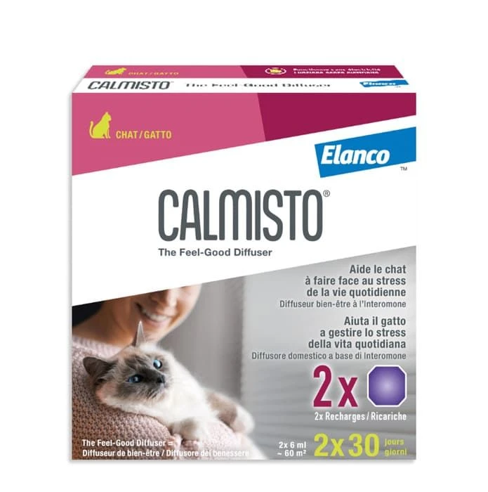 Calmisto Recharge Pour Diffuseur Chat 2 X 6 Ml 1 Calmisto Recharge Pour Diffuseur Chat 2 X 6 Ml
