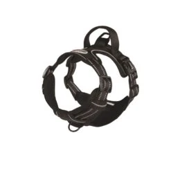 Camon Harnais Réfléchissant Chien Noir XL