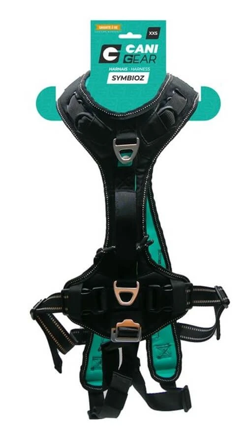 Cani Gear Harnais Symbioz Chien Bleu S 2 Cani Gear Harnais Symbioz Chien Bleu S – Image 2