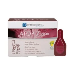 Dermoscent Atop 7 Spot-on Pour Chat Et Chien 0-10 Kg
