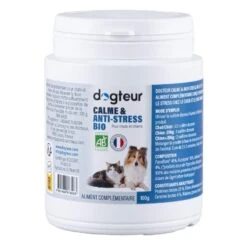 Dogteur Calme Et Anti-Stress Bio Chien Et Chat 100 G