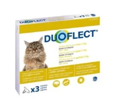 Duoflect Chats1-5 Kg Et Chiens 1-2 Kg 3 Pipettes-6 Mois