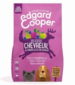 Edgard & Cooper Chien Chevreuil Et Canard Sans Céréales 700 G