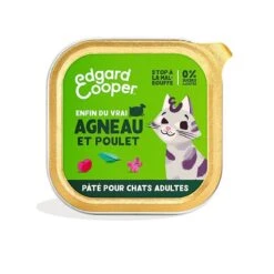 Edgard & Cooper Chat Agneau Et Poulet 16 X 85 G