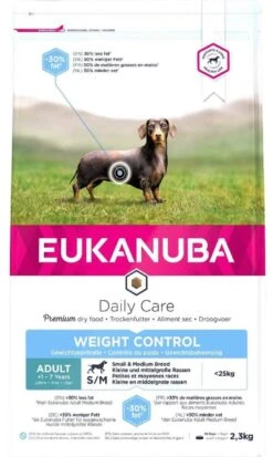 Eukanuba Daily Care Chien Contrôle De Poids Petite Et Moyenne Race 2.3 Kg
