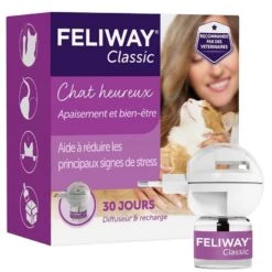 Feliway Classic Diffuseur + Recharge 48ml (30 Jours)