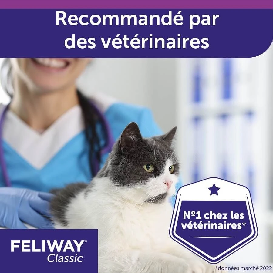 Feliway Classic Diffuseur + Recharge 48ml (30 Jours) 6 Feliway Classic Diffuseur + Recharge 48ml (30 Jours) – Image 6