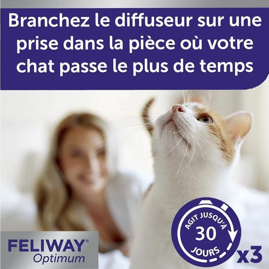 Feliway Optimum Recharge Pour Diffuseur 48 Ml 7 Feliway Optimum Recharge Pour Diffuseur 48 Ml – Image 7