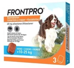 Frontpro L Chiens 10 à 25 Kg 3 Cps