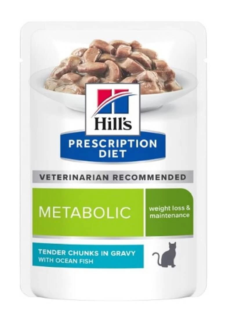 Hill's Prescription Diet Féline Metabolic Poisson 12 X 85 G 1 Hill's Prescription Diet Féline Metabolic Poisson 12 X 85 G