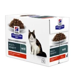 Hill's Prescription Diet Feline W/D Multi-Benefit Biome 12 X 85 G