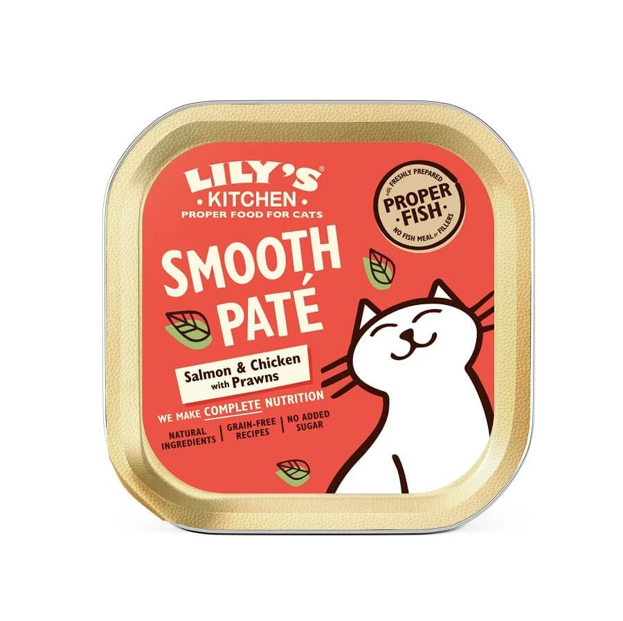 Lily's Kitchen Terrine Saumon Poulet Chat 19 X 85 G