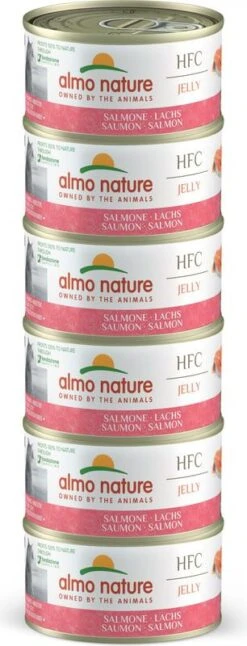 Almo Nature Chat Jelly HFC Saumon 6 X 70 G