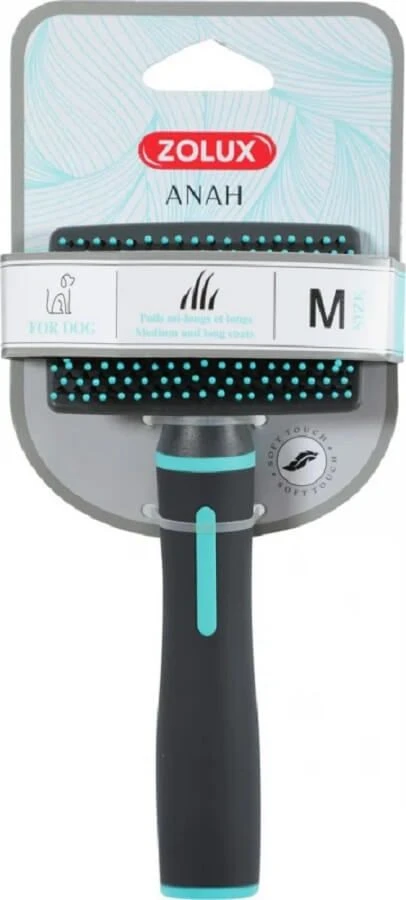 Zolux Anah Brosse Slicker Doux Pour Chien M 1 Zolux Anah Brosse Slicker Doux Pour Chien M