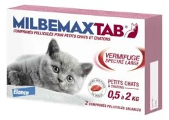 Milbemax Tab Petits Chats Et Chatons 0,5-2kg 2cps