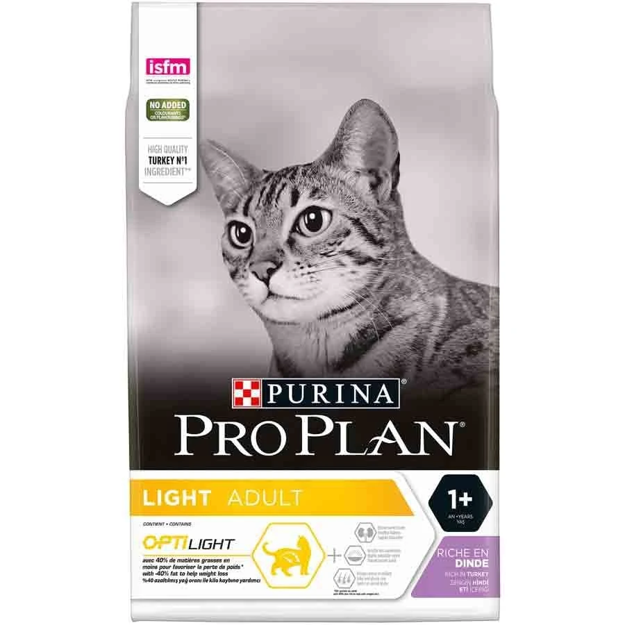 Purina Pro Plan Chat Light Adult 1+ Dinde 3 Kg 5 Purina Pro Plan Chat Light Adult 1+ Dinde 3 Kg – Image 5