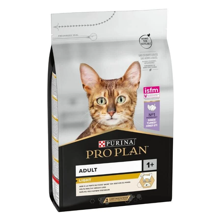 Purina Pro Plan Chat Light Adult 1+ Dinde 3 Kg 2 Purina Pro Plan Chat Light Adult 1+ Dinde 3 Kg – Image 2