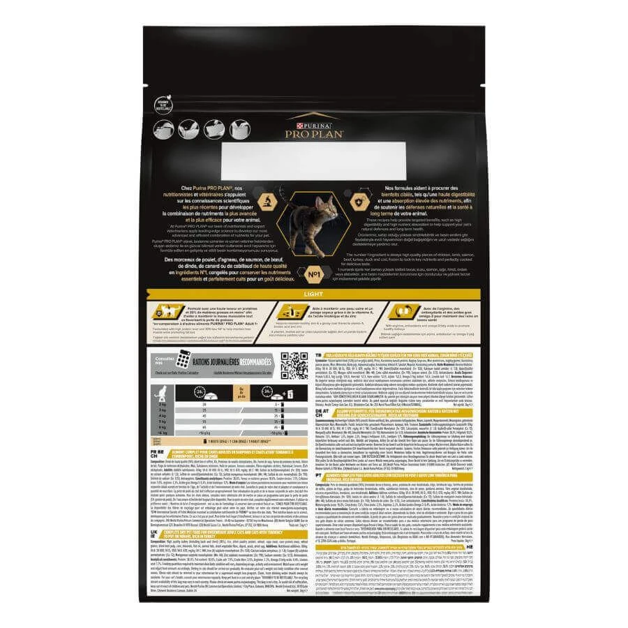 Purina Pro Plan Chat Light Adult 1+ Dinde 3 Kg 3 Purina Pro Plan Chat Light Adult 1+ Dinde 3 Kg – Image 3