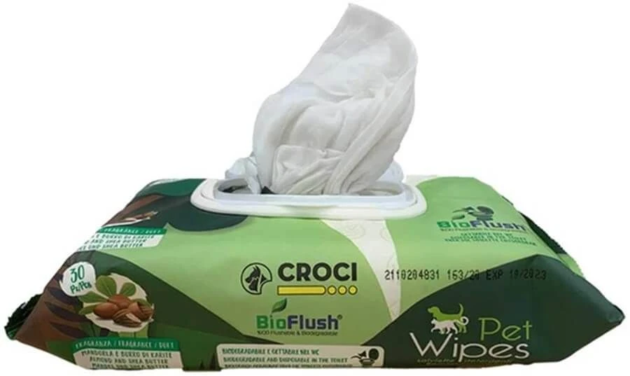 Croci Eco Amande & Karité Lingettes X30 2 Croci Eco Amande & Karité Lingettes X30 – Image 2