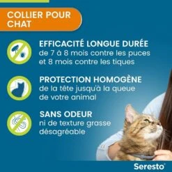 Seresto Collier Antiparasitaire Chat X2 13 Seresto Collier Antiparasitaire Chat X2 -Trixie Boutique seresto collier antiparasitaire chat3 2