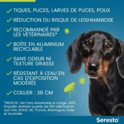 Seresto Collier Antiparasitaire Petit Chien - 8 Kg X1 (Blister) -Trixie Boutique seresto collier antiparasitaire petit chien5 1