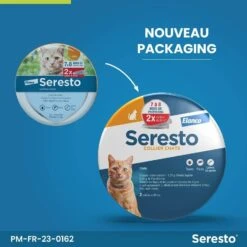 Seresto Collier Antiparasitaire Chat X2 10 Seresto Collier Antiparasitaire Chat X2 -Trixie Boutique soresto nouveau packaging 2