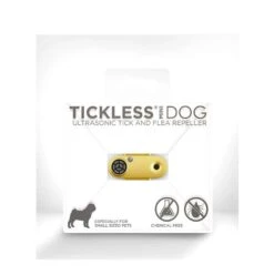 Tickless Mini Dog Jaune Rechargeable