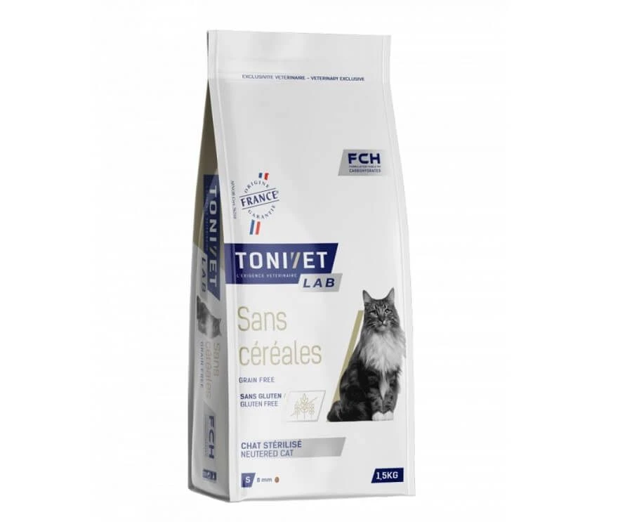 Tonivet Chat Adulte Sans Céréales 5 Kg